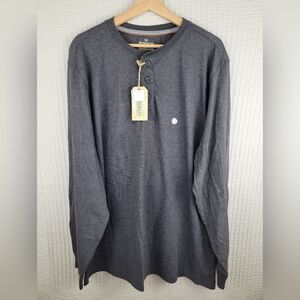 Outdoor Life Wilderness Sueded Henley Men's 2XLT‎